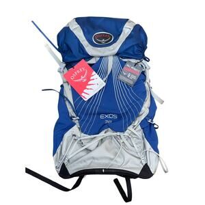 Osprey Exos 38 Men's Ultralight Backpacking Backpack Blue Small